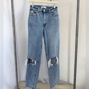 Abercrombie 90s straight jeans-curve love tall
